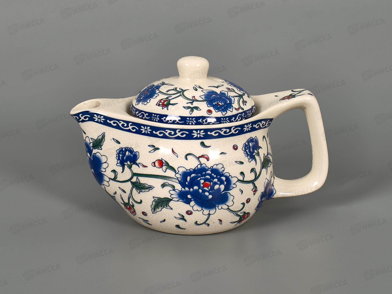 Чайник 2536 400мл Синий пион 958624