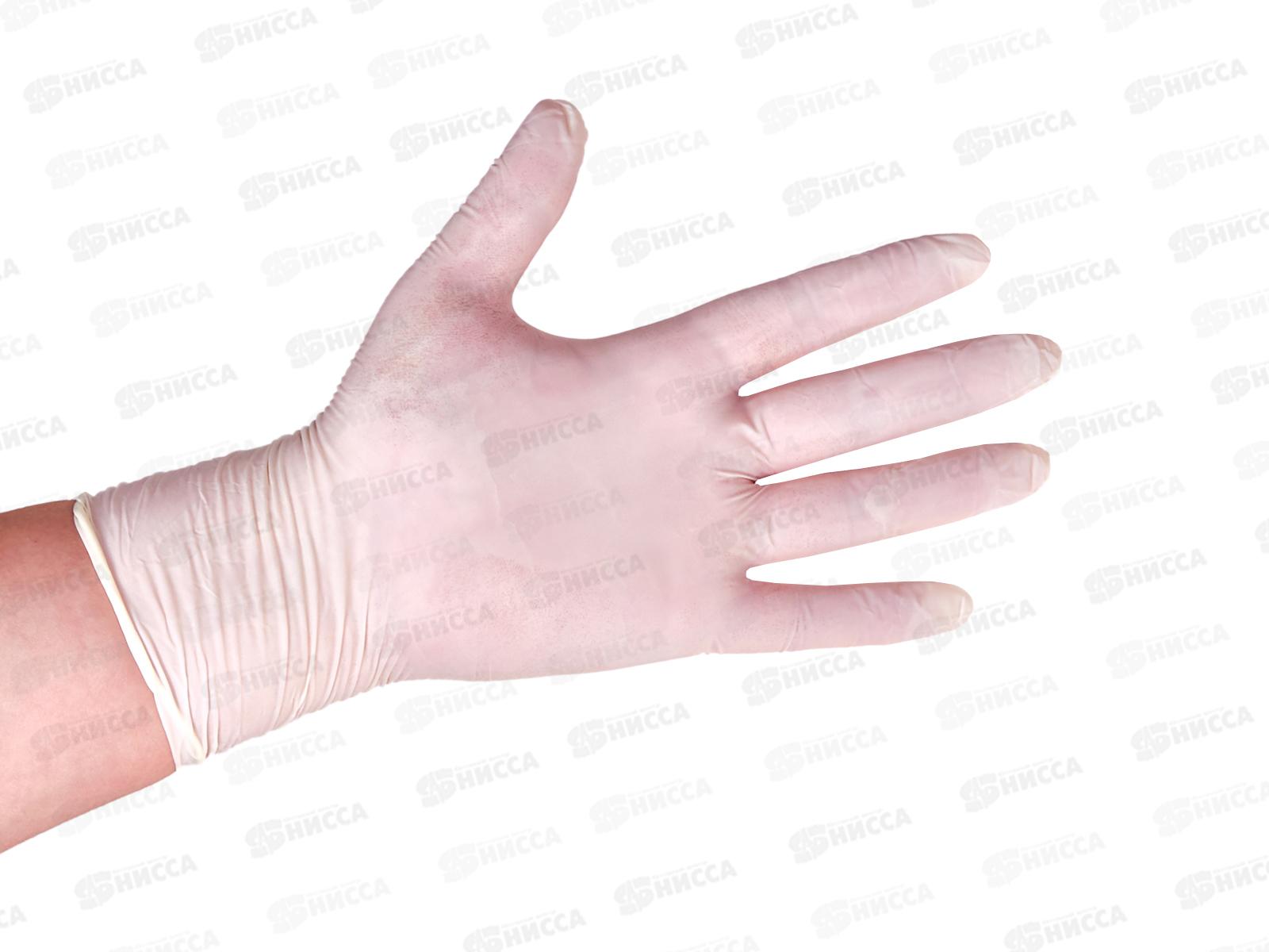 Перчатки латексные опудренные OPD050S р.S 50пар *10 111 876