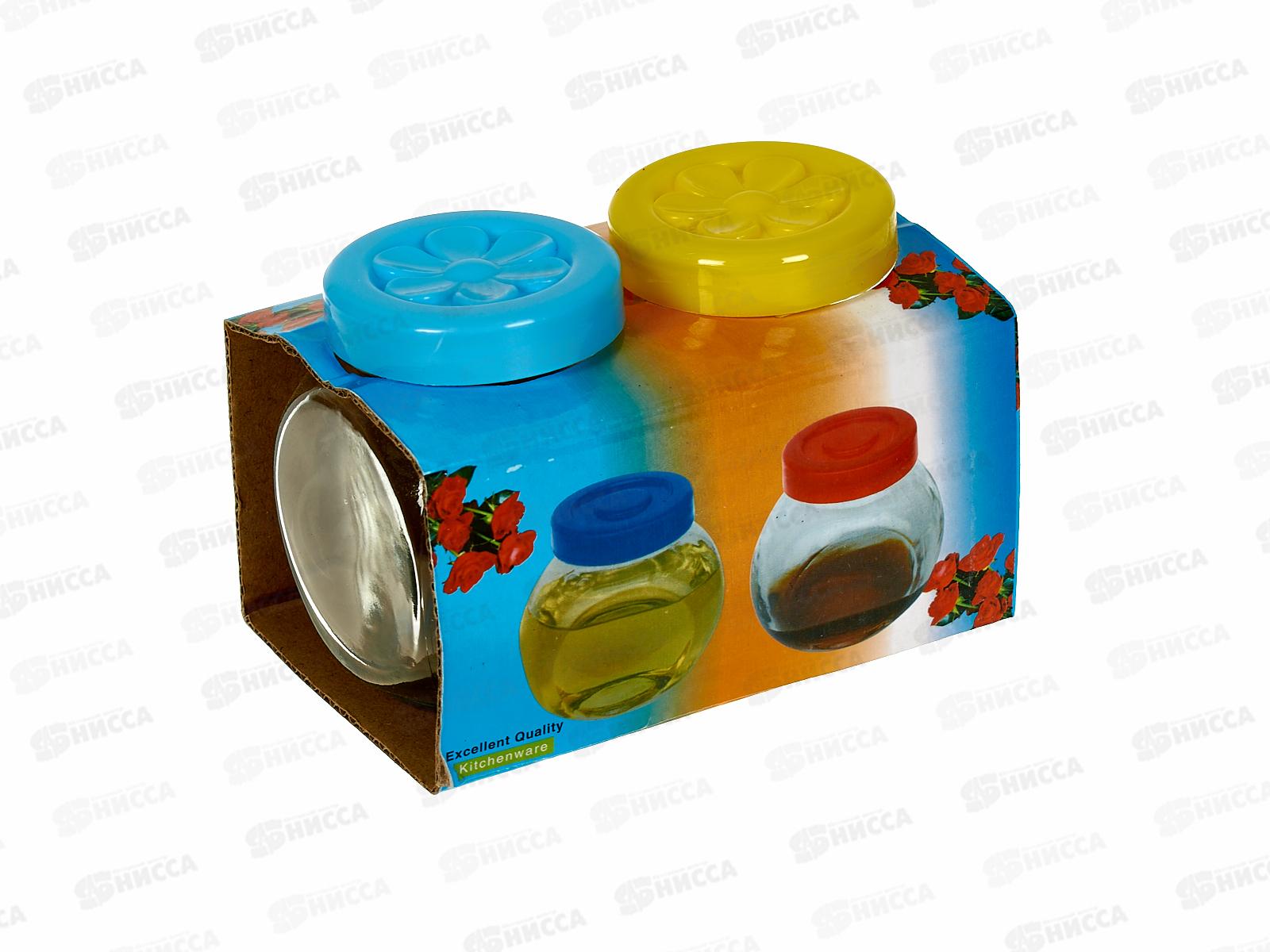Набор емкостей для специй 120мл 2 предмета 323-40 *2/72