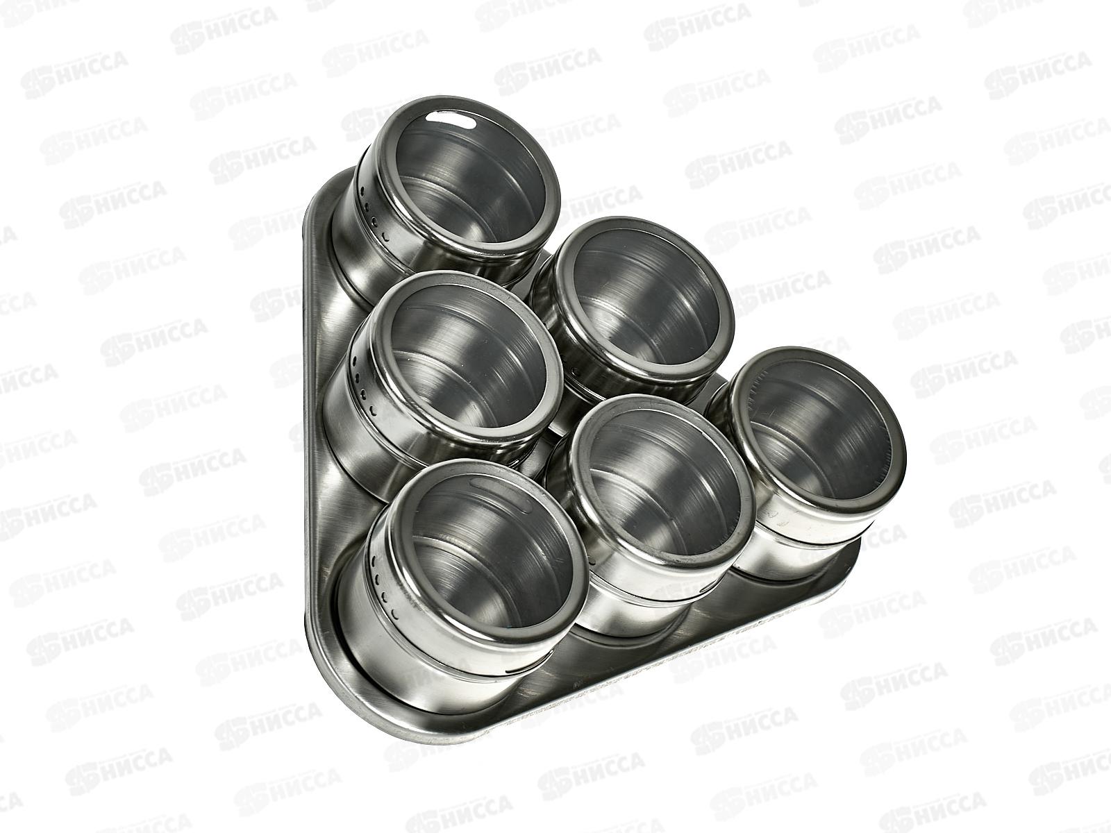 Набор емкостей для специй на магните 6 предметов 323-62 *1/30