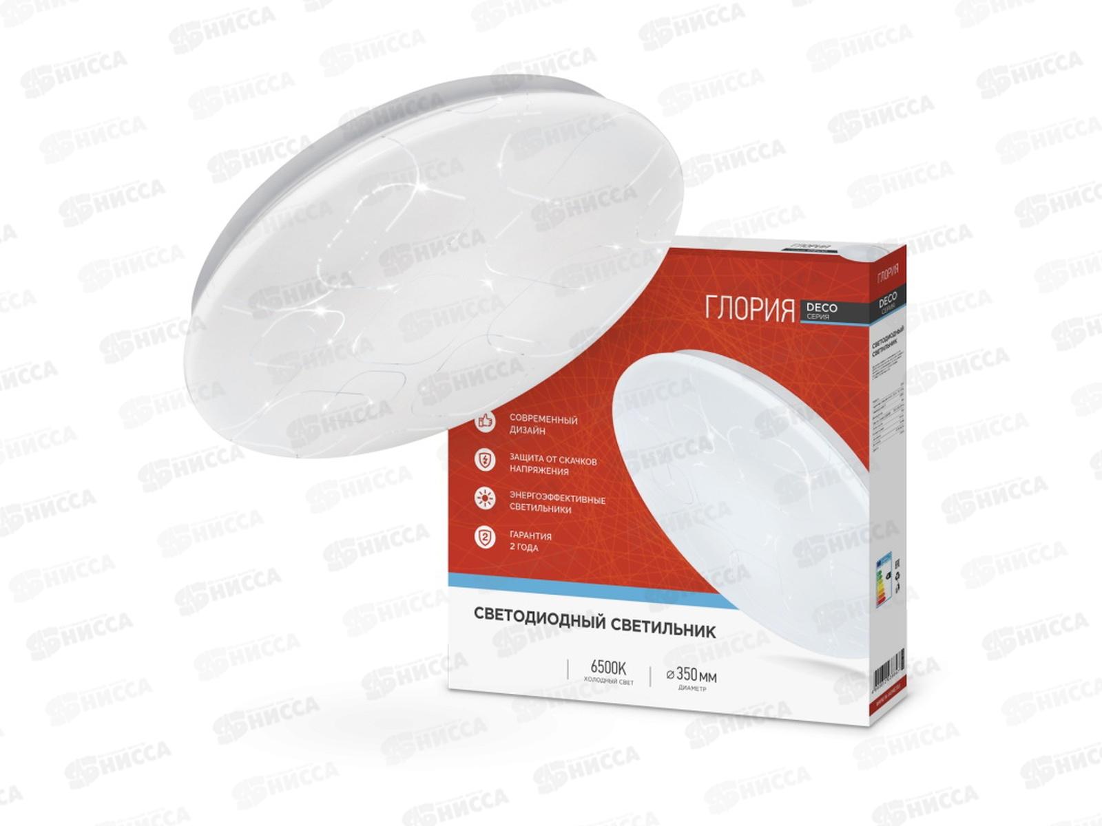 Светильник светодиодный inHOME DECO ГЛОРИЯ 70Вт 6500К 483*67мм  *4