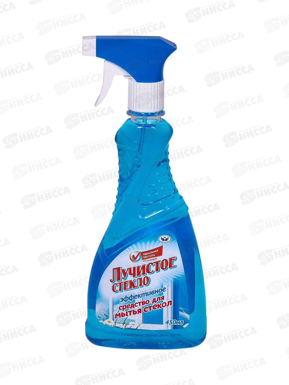 ЛУЧИСТОЕ СТЕКЛО 450мл триггер синий НБТ *20