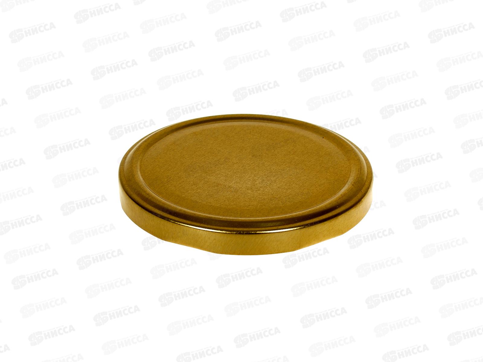 Крышка  для консервирования Твист-0фф  диам.89мм золото (Елабуга) *370