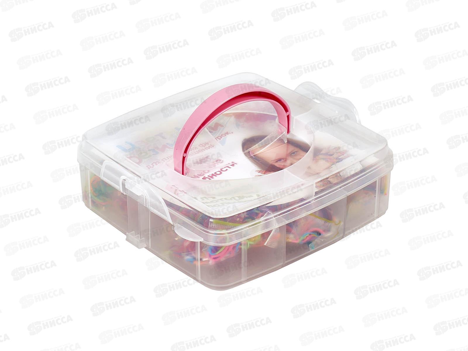 Набор резинок для плетения браслетов TZ-32108-1 (2500шт)+рогатка/ключок