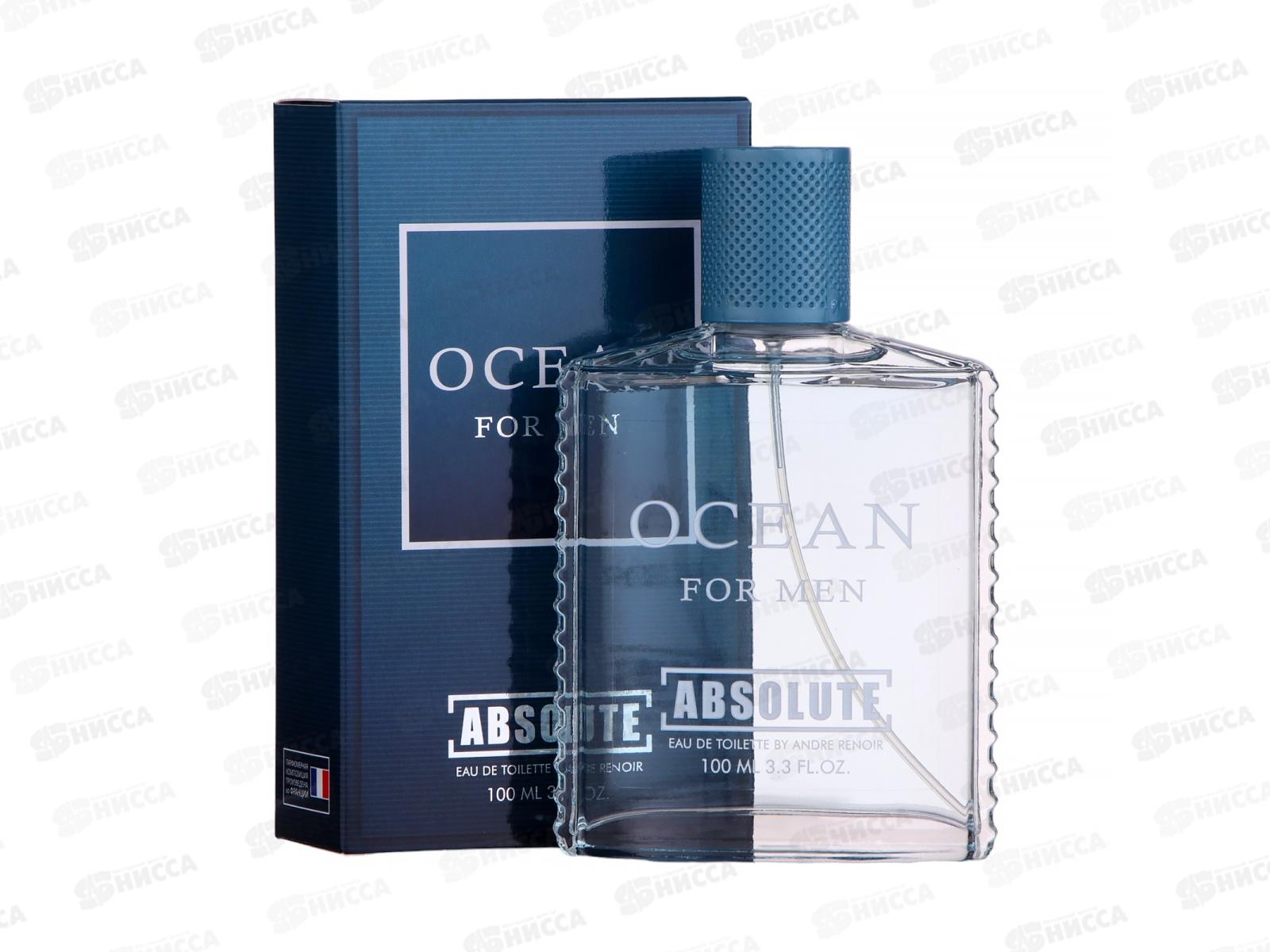 Absolute Ocean, туалетная вода 100мл мужская 24 M
