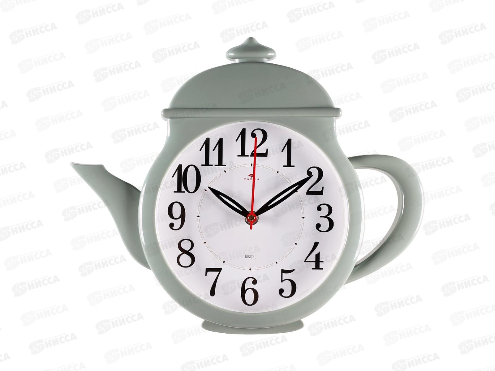 Часы настенные &quot21 Век&quot 3530-006 29*34см Классика Рубин оливковый