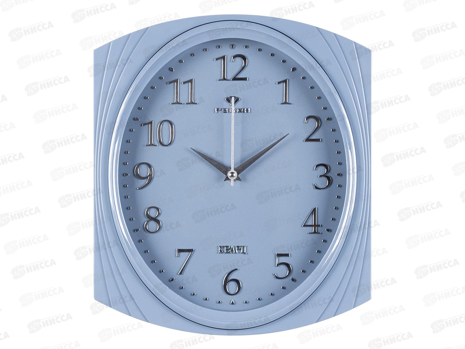 Часы настенные &quot21 Век&quot 2832-008 27,5*31,5см Классика Рубин синий