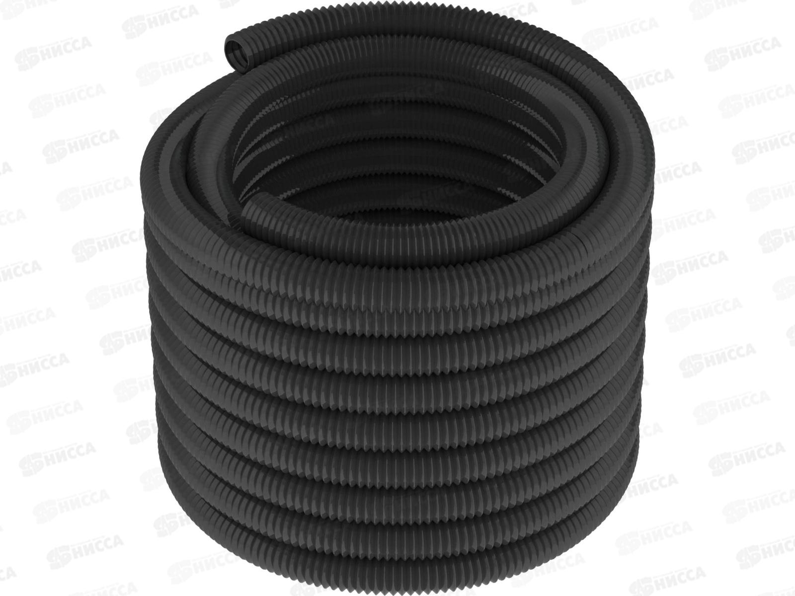 Гофрированная труба d40мм в бухте 30м черная T5001