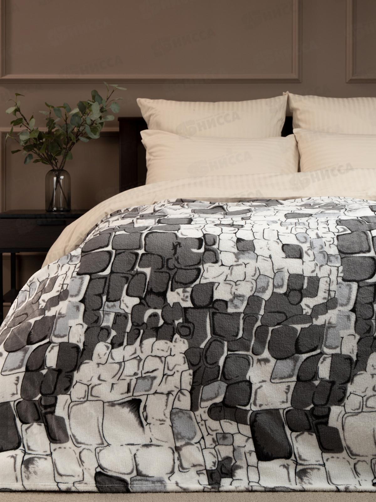 Плед Texrepublic 200*220 TF FN F13GY  Камешки