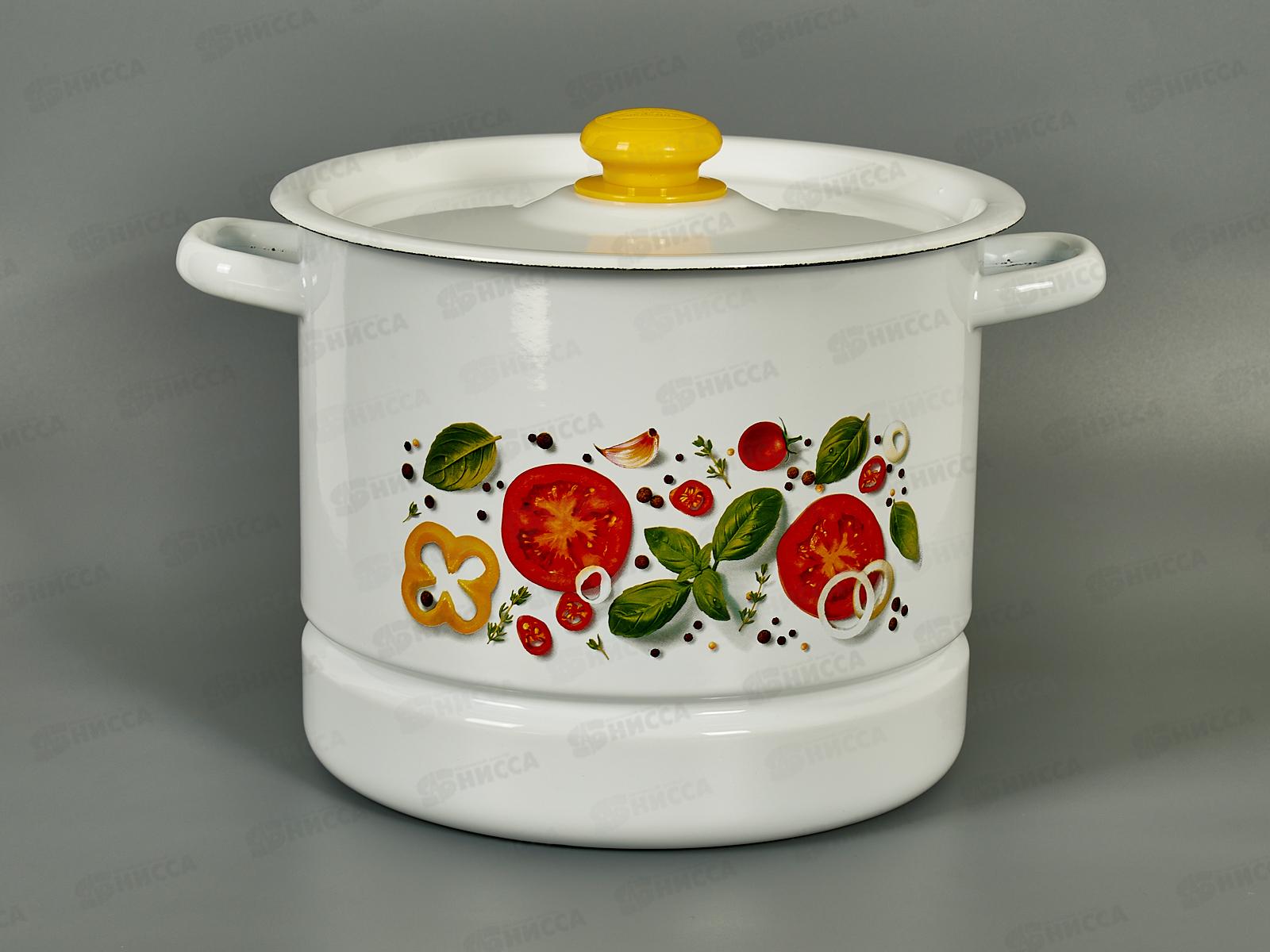 Мантоварка 9,0л Каприче с пластм кнопкой 3 вставки С1722.3*118