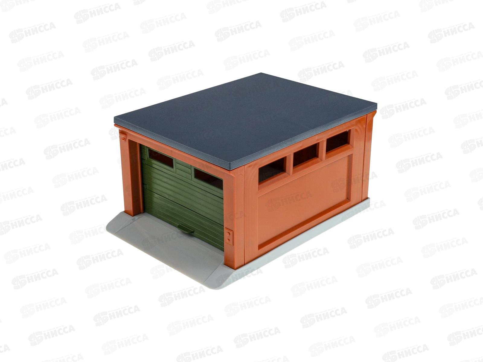 Гараж для машинок (хаки,коричневый,серый) ГИМ-0975  *8