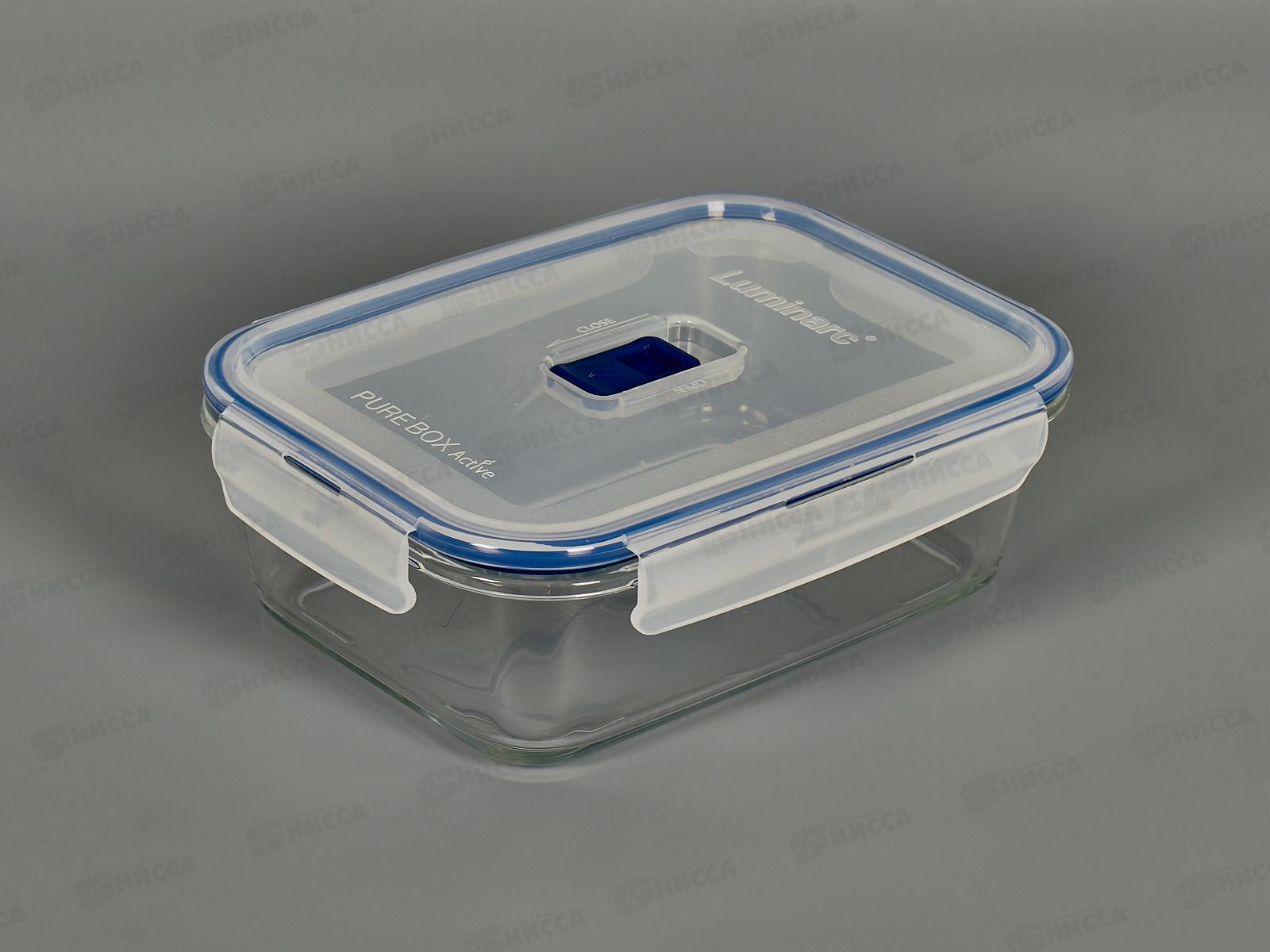 Контейнер Пюрбокс Актив 1220мл прямоугольный P3548