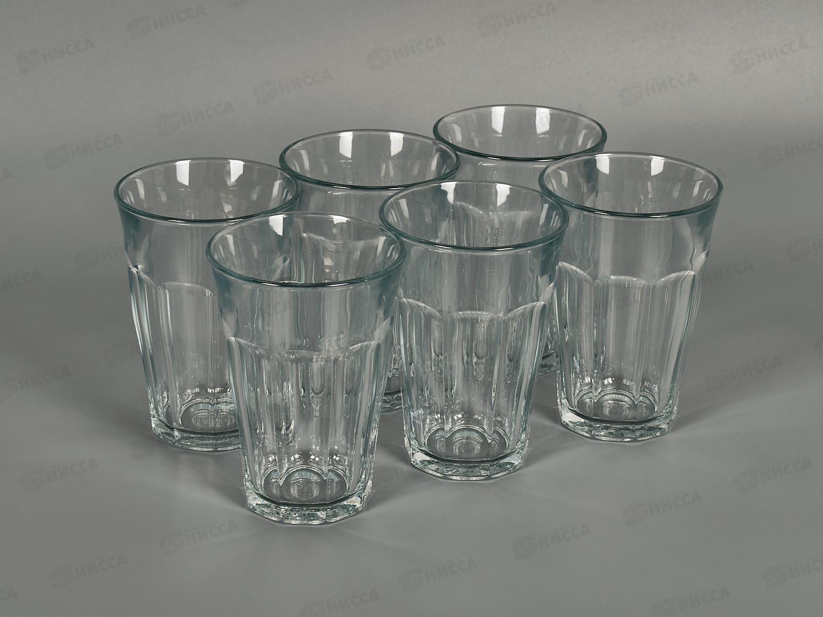 Набор стаканов французких Picardie проз 6шт 360мл высокие 1029AB06DO: