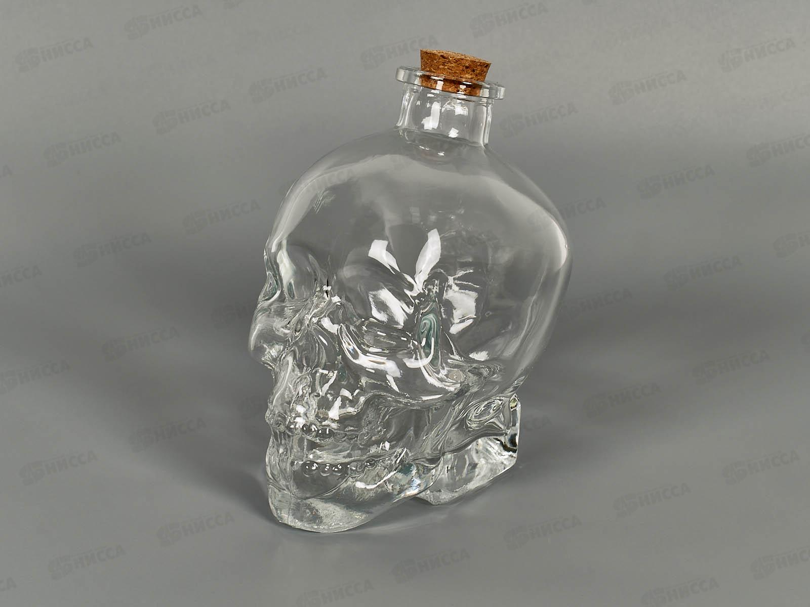 Штоф для крепких напитков Skull 800мл GL007
