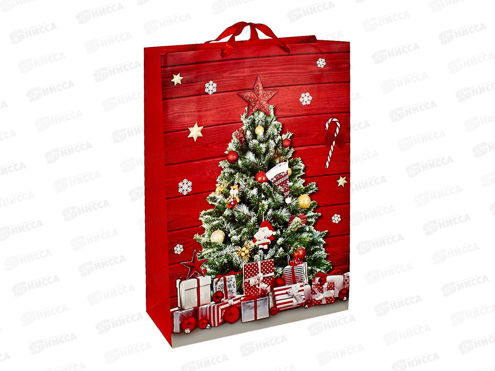 Пакет подароч. Новый Год 50*18*72см, Новогодние асс МС-5995