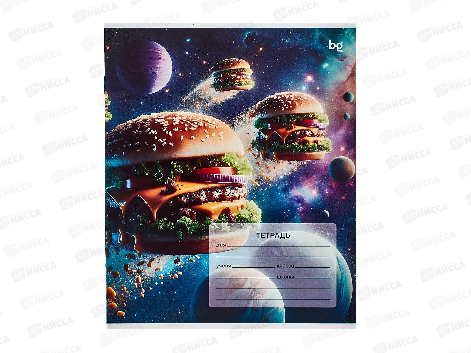 Тетрадь 12листов клетка BG Super-Mix-15, асс., 60282 *15/150