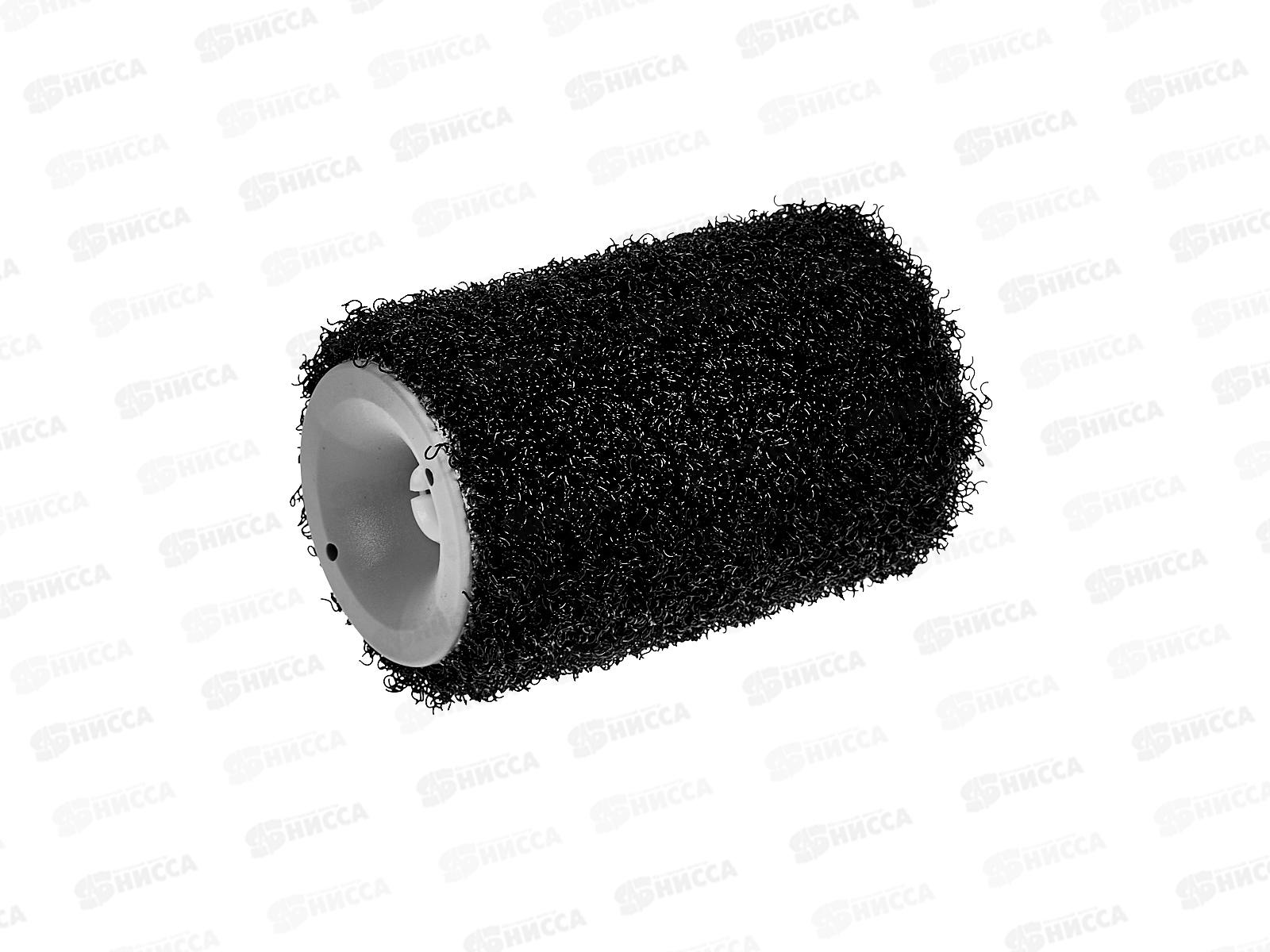 Ролик &quotПрофи&quot для нанесения штукатурок (черный нейлон) 100мм, без ручки