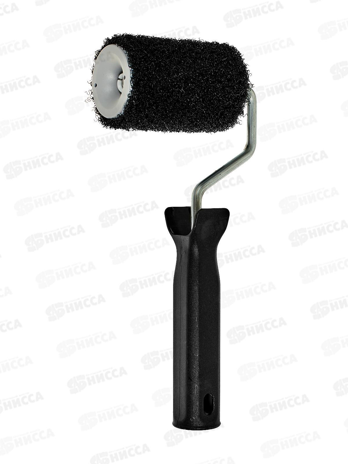 Валик в сборе"Мастер"для нанесения штукатурок (черный нейлон) 100мм