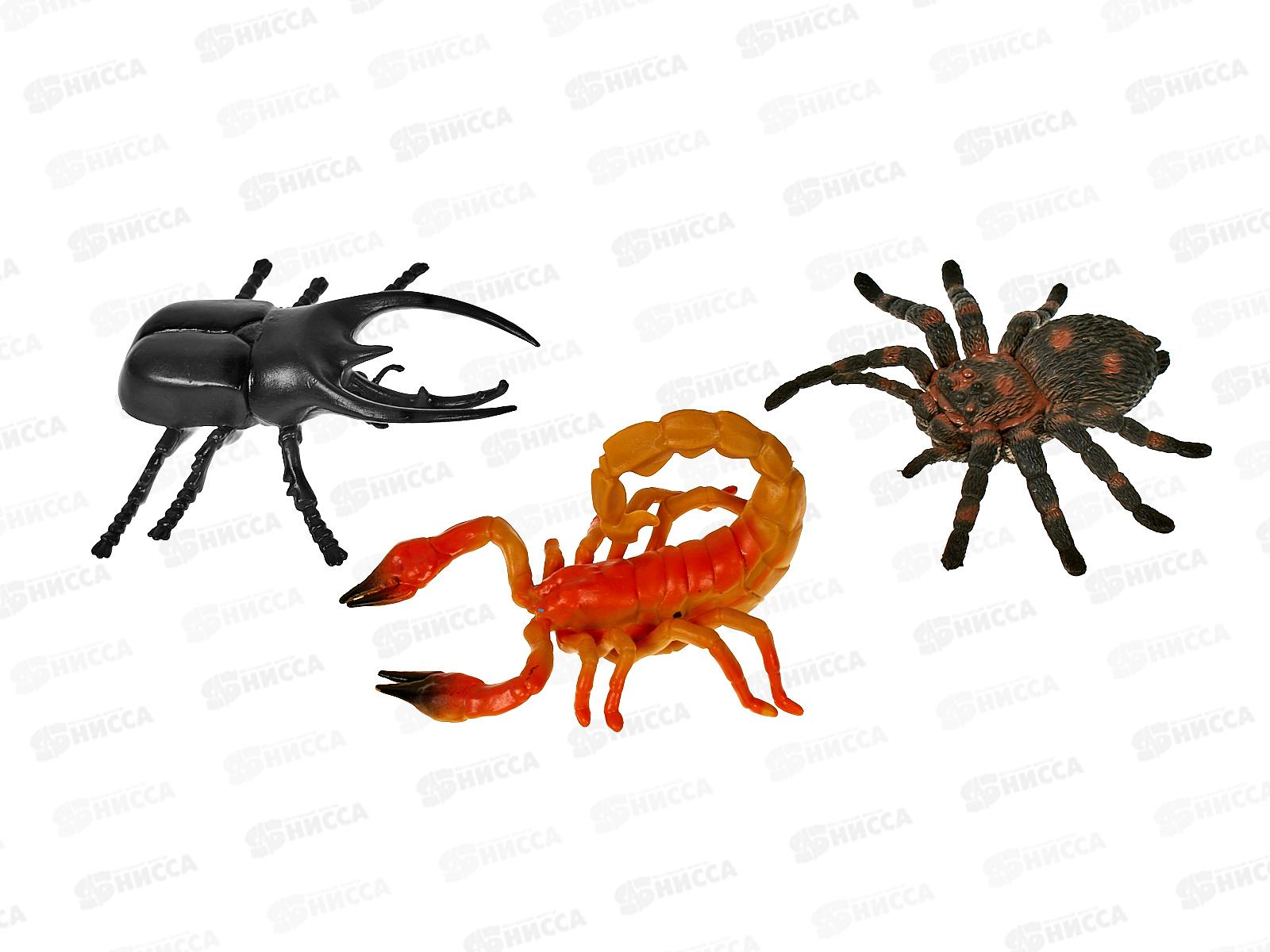 Животные в наборе (3шт) в пакете 16,5х25см, И-5629