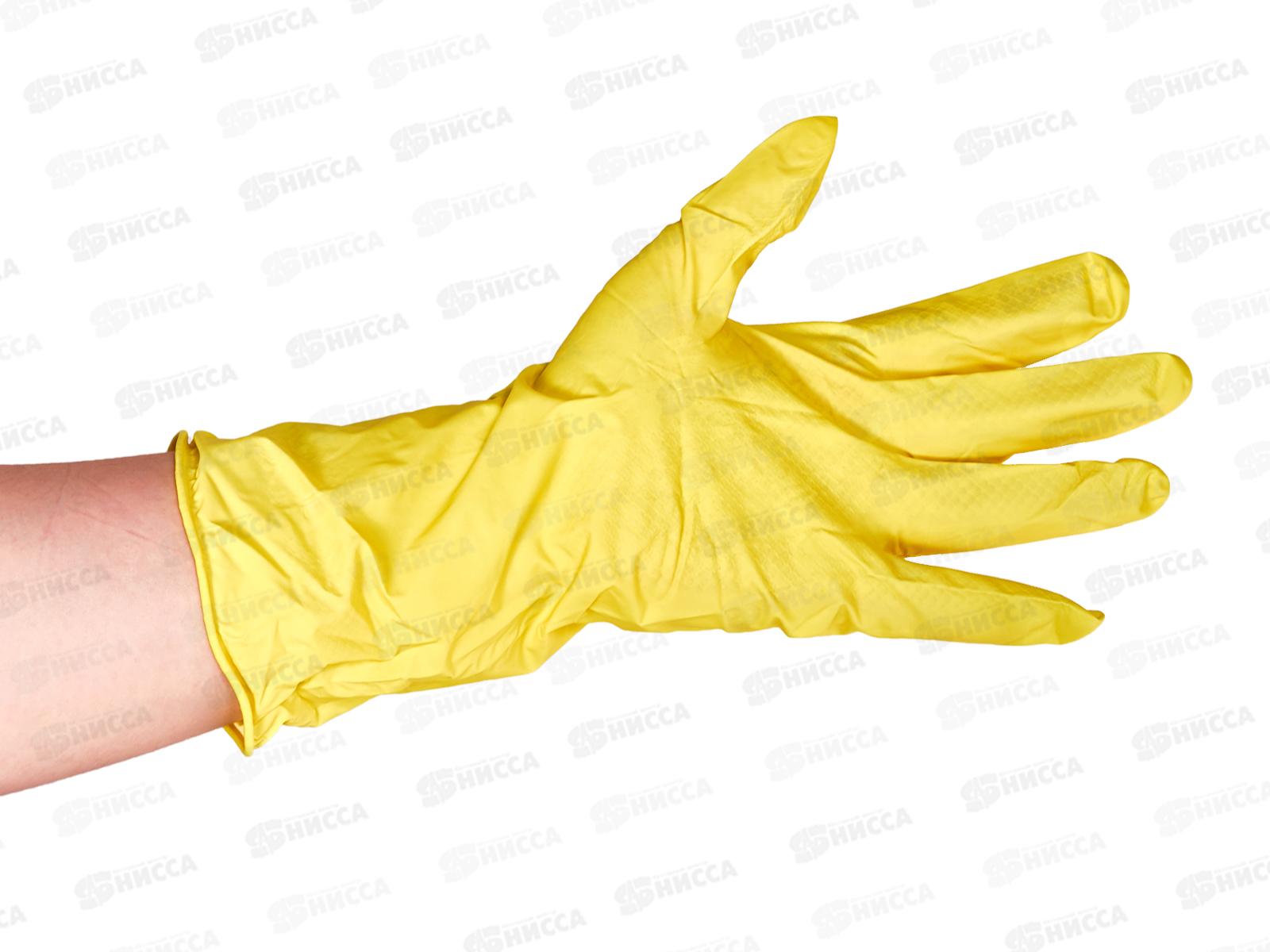 Homex Перчатки хозяйственные с хлопковым напылением р.L Очень нежные