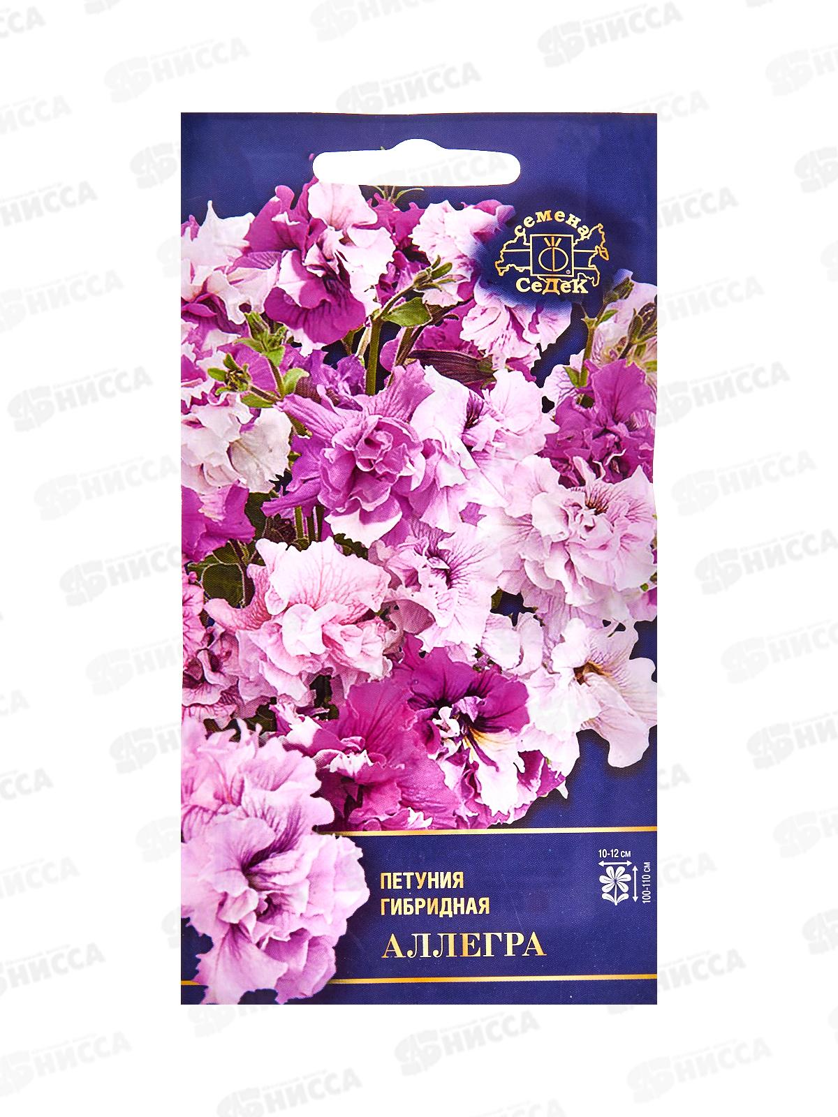 Петуния Аллегро F1 (круп цв, махровая) (Евро, 5) СеДек *10