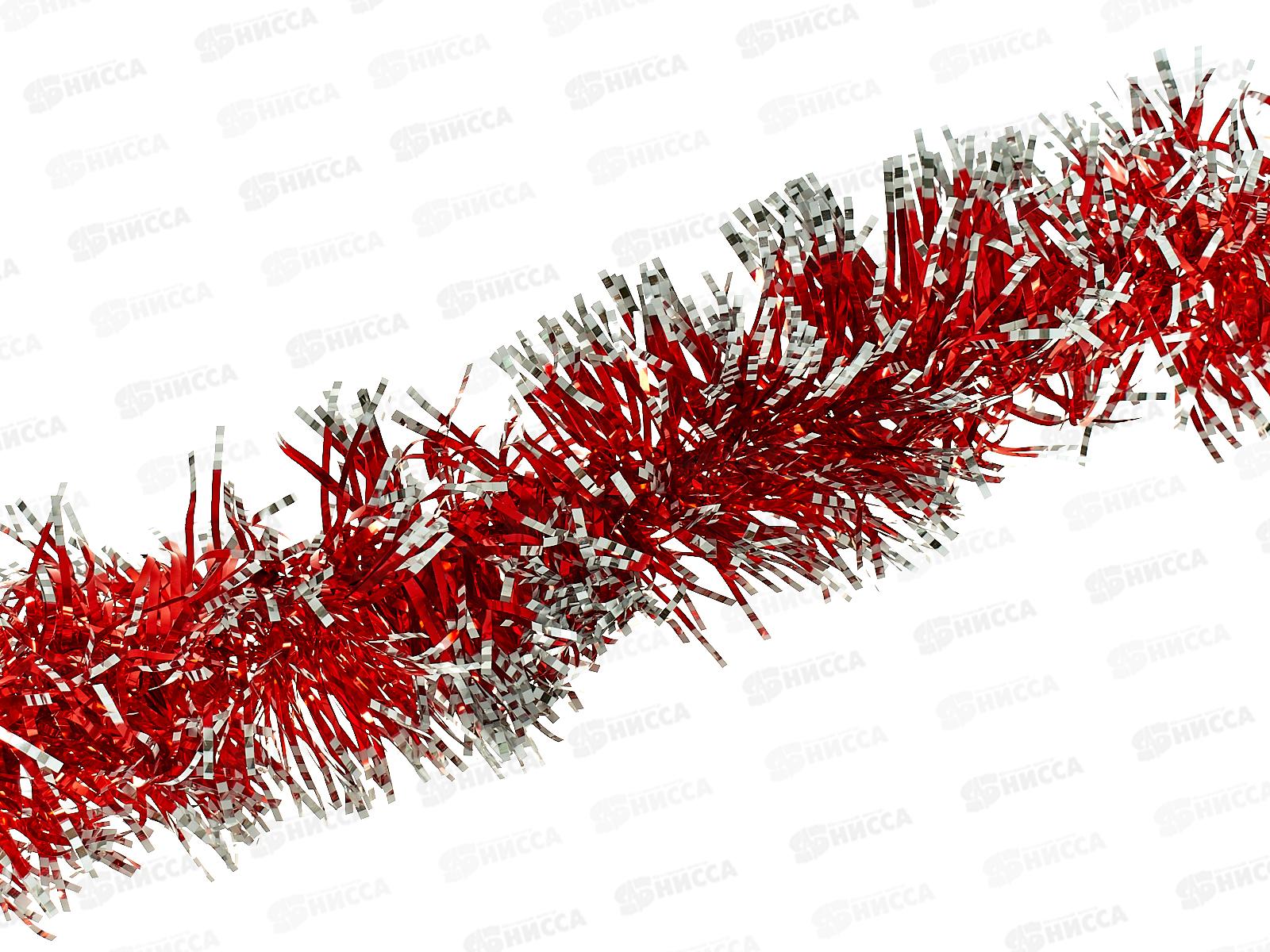 Мишура "Восточный шик" 2м 9см красный 215-0064