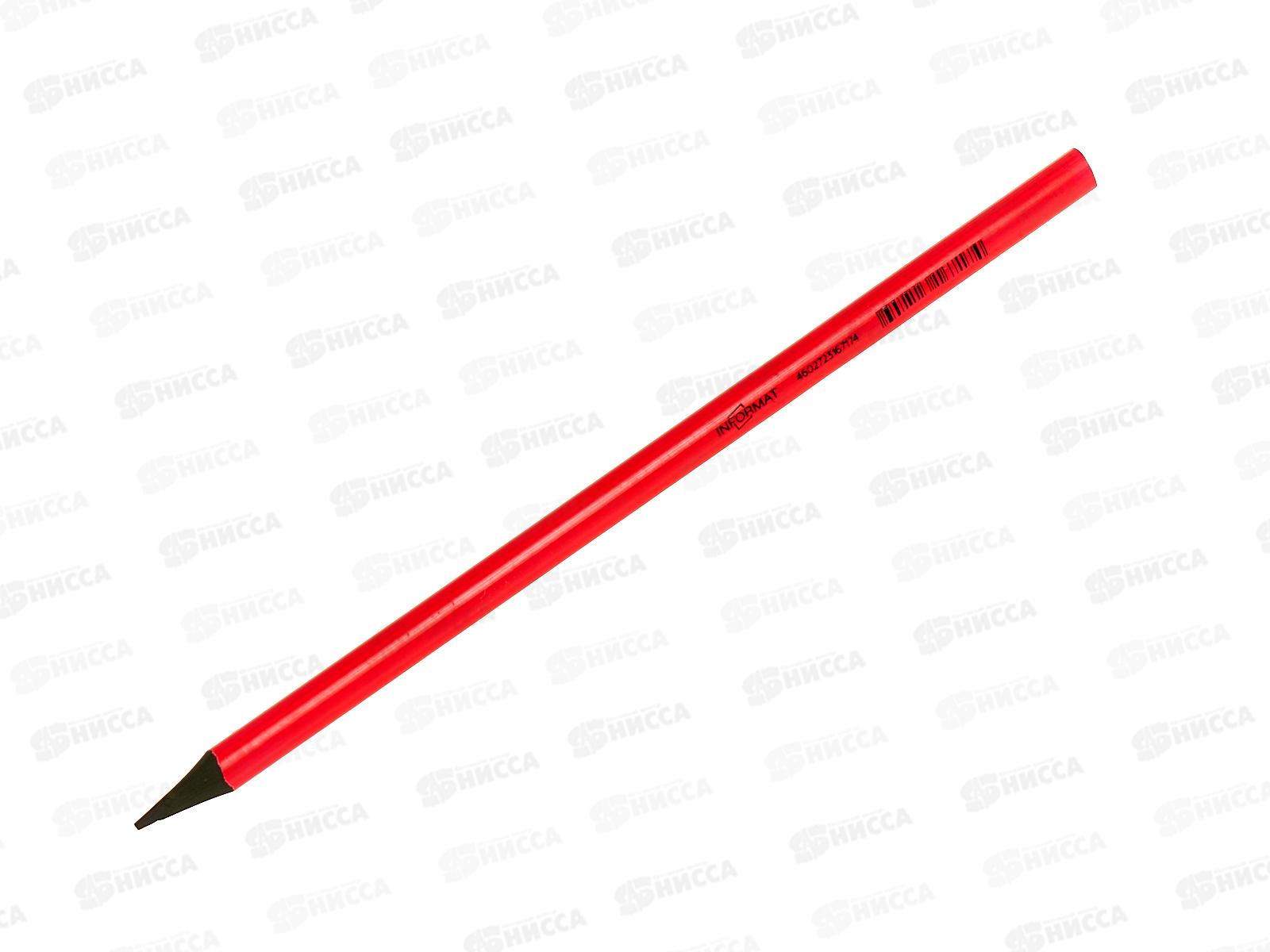 Карандаш чернографитный inФОРМАТ Blackwood НВ пластик IFPTNBW-HB *48/576