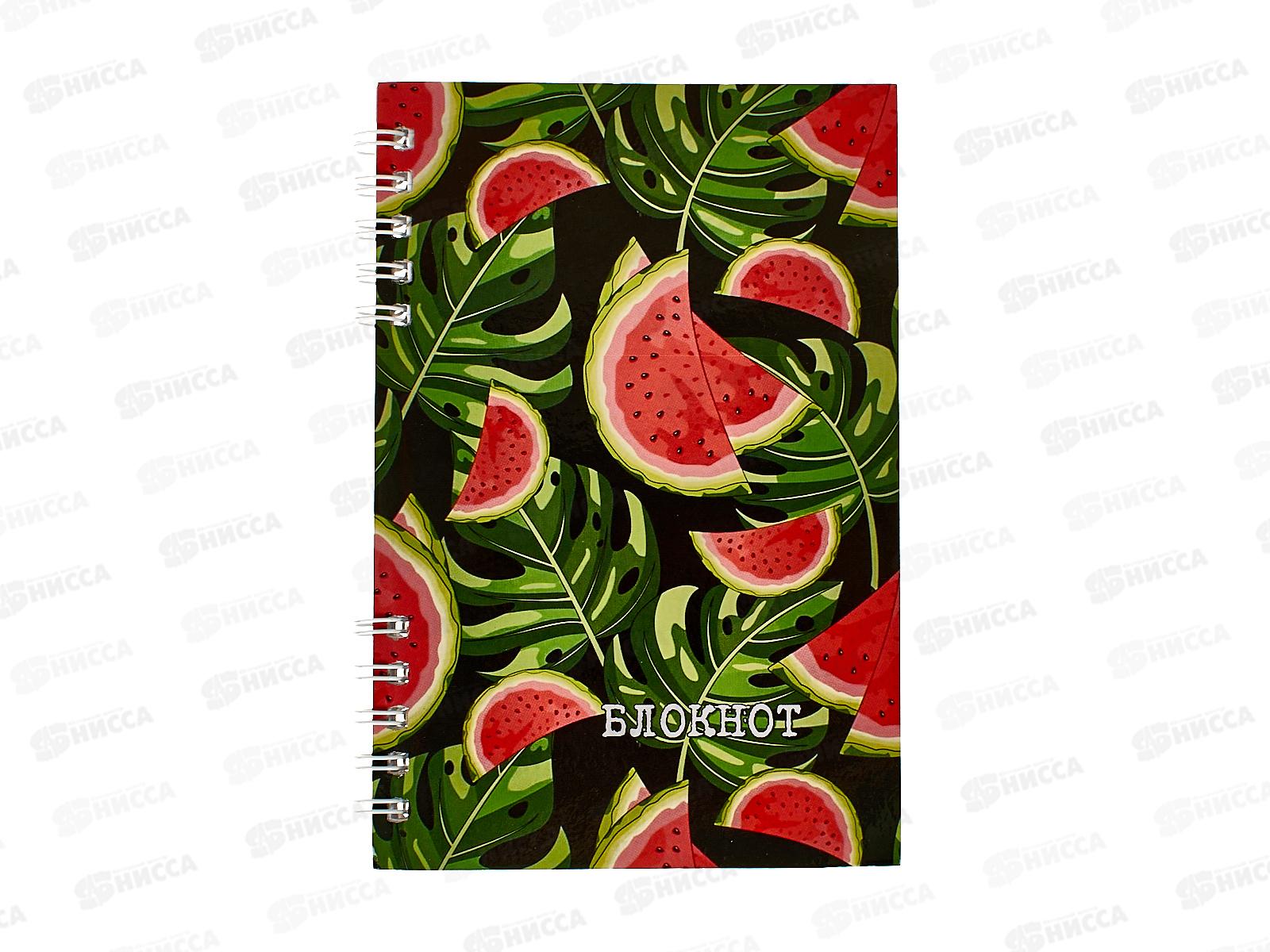 Блокнот 80листов ПГС Фрукты, 100*150, *12