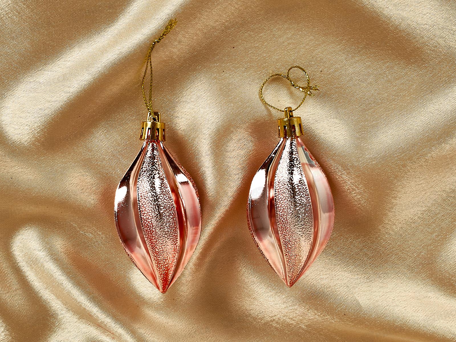 Набор елочных украшений 2шт Таинственное очарование 8см 916-902