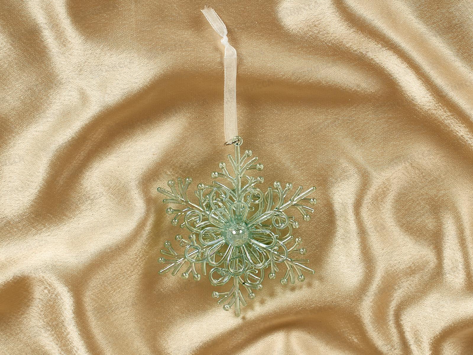 Подвеска &quotВолшебство зимы&quot 13см зеленый 916-0895