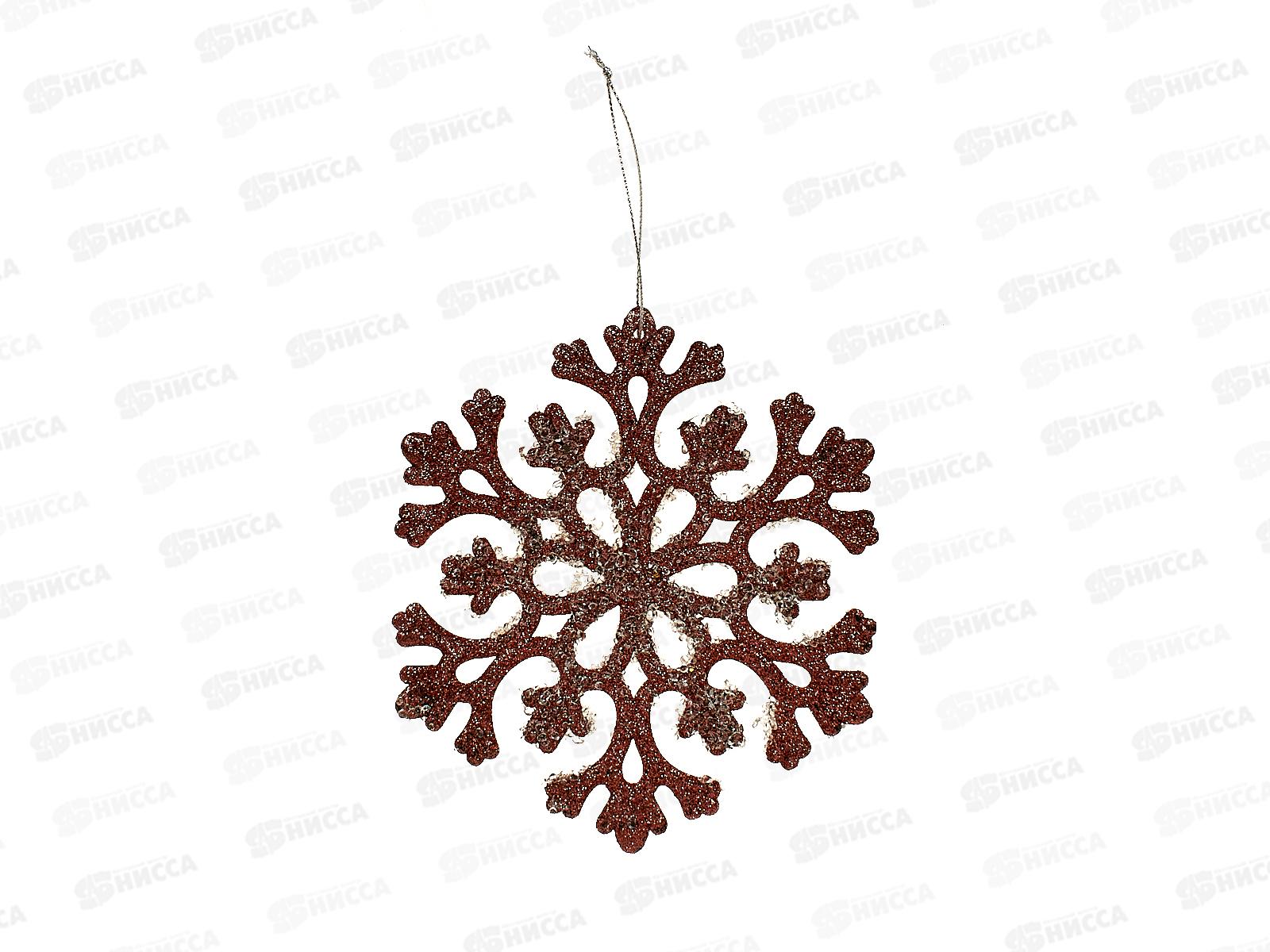 Подвеска &quotСнежный день&quot 10см янтарь 916-0964