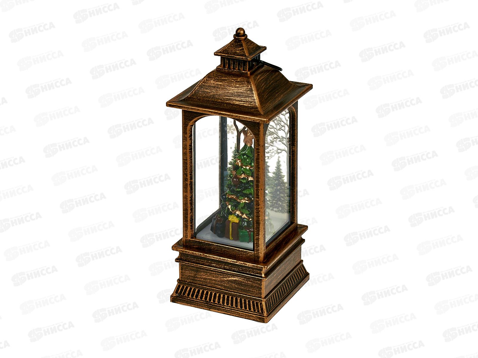 Сувенир &quotФонарь с елочкой&quot 5,3*12,5см 196-0144