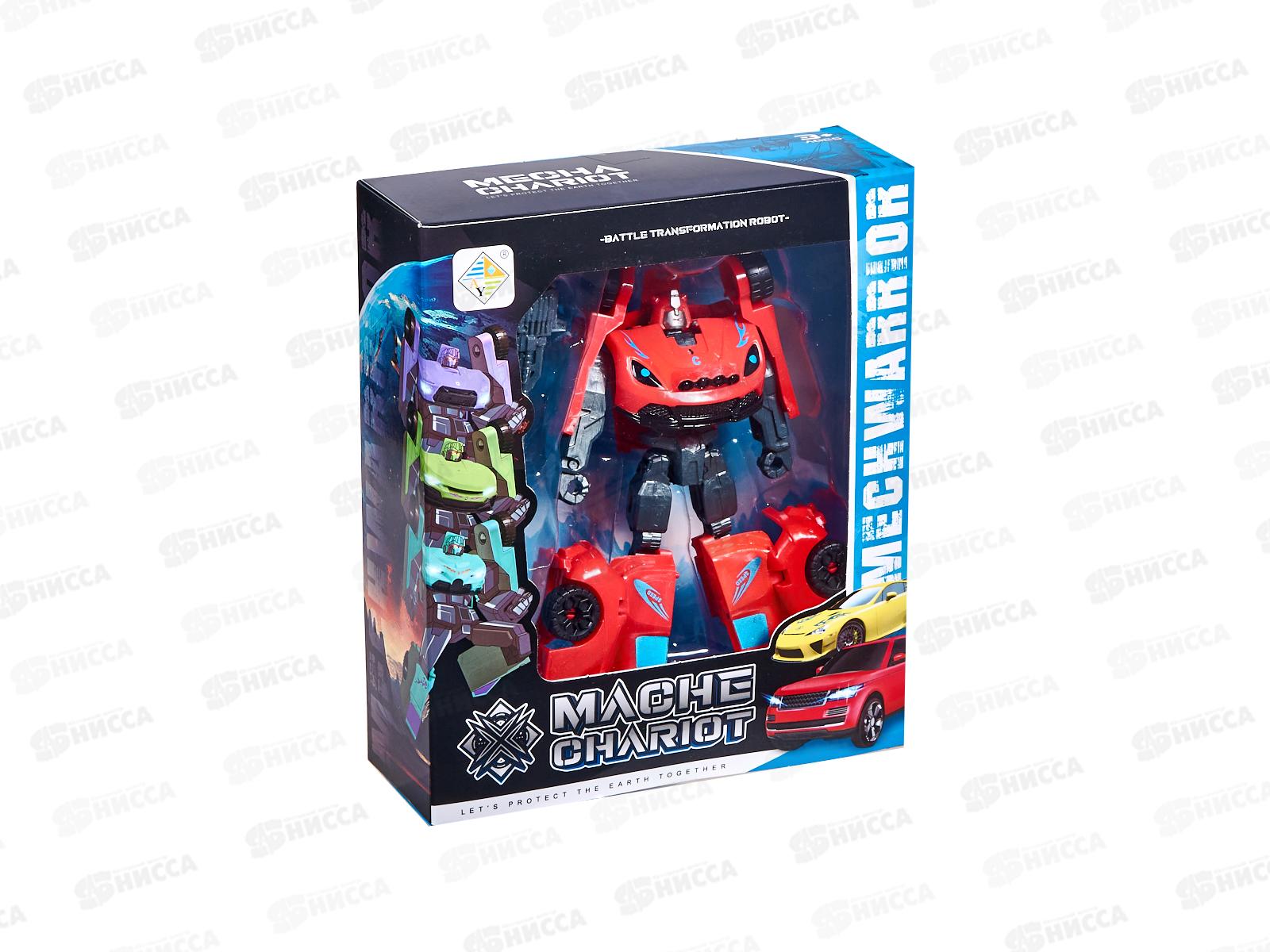Робот-трансформер 2829985, 4 вида в ассорт., в коробке 20*17*6см