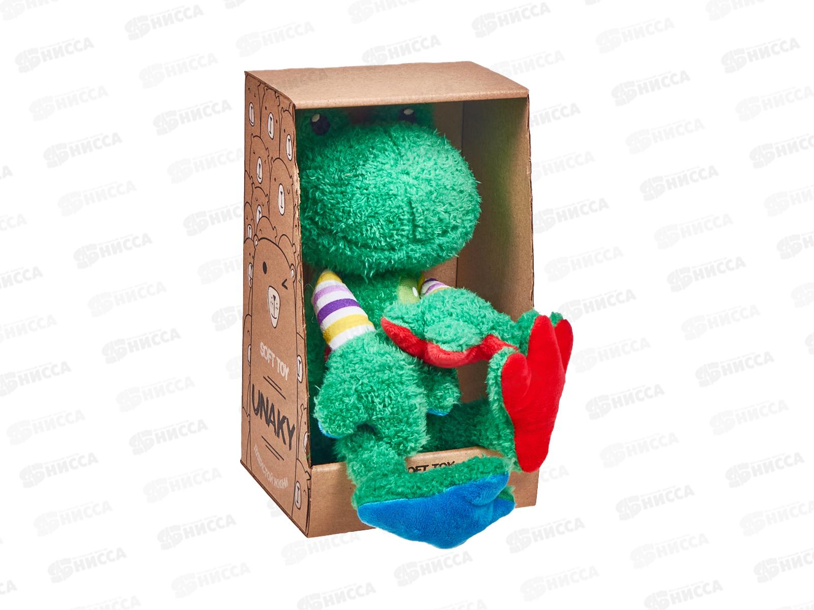 Лягушка Герда с шариками для мелтой моторики, 20см, 0888020К в коробке