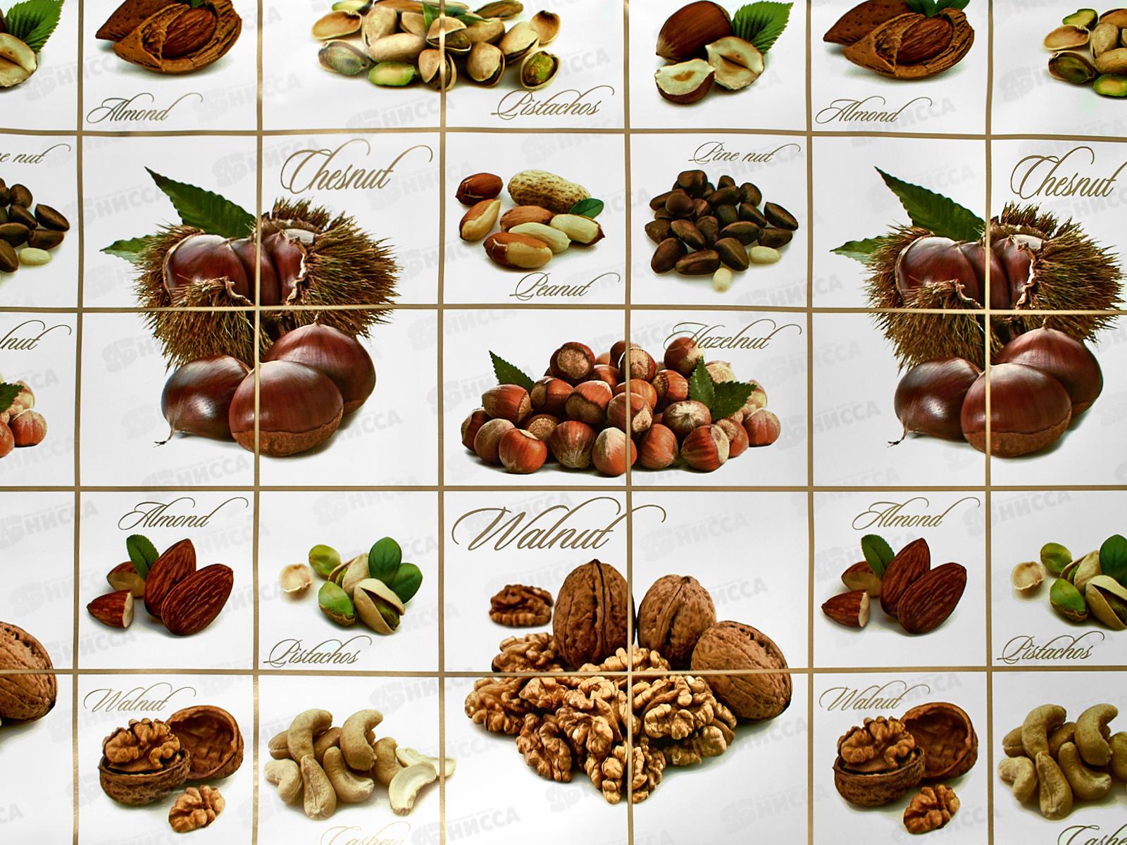 Клеенка на нетканой основе ДЕКОРАМА 1,4*20м 097А орехи