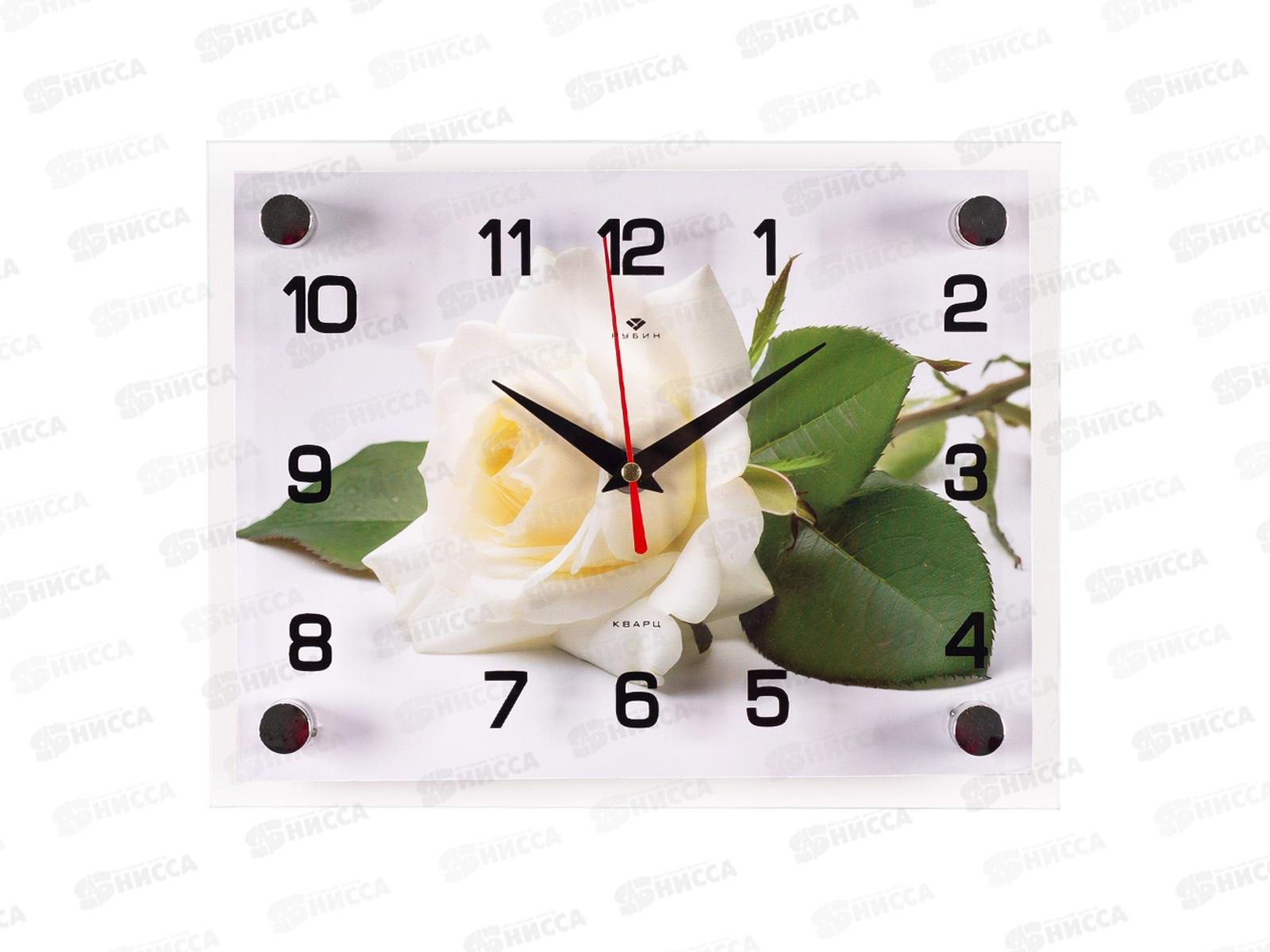 Часы настенные &quot21 Век&quot 2026-53 Белая роза Рубин