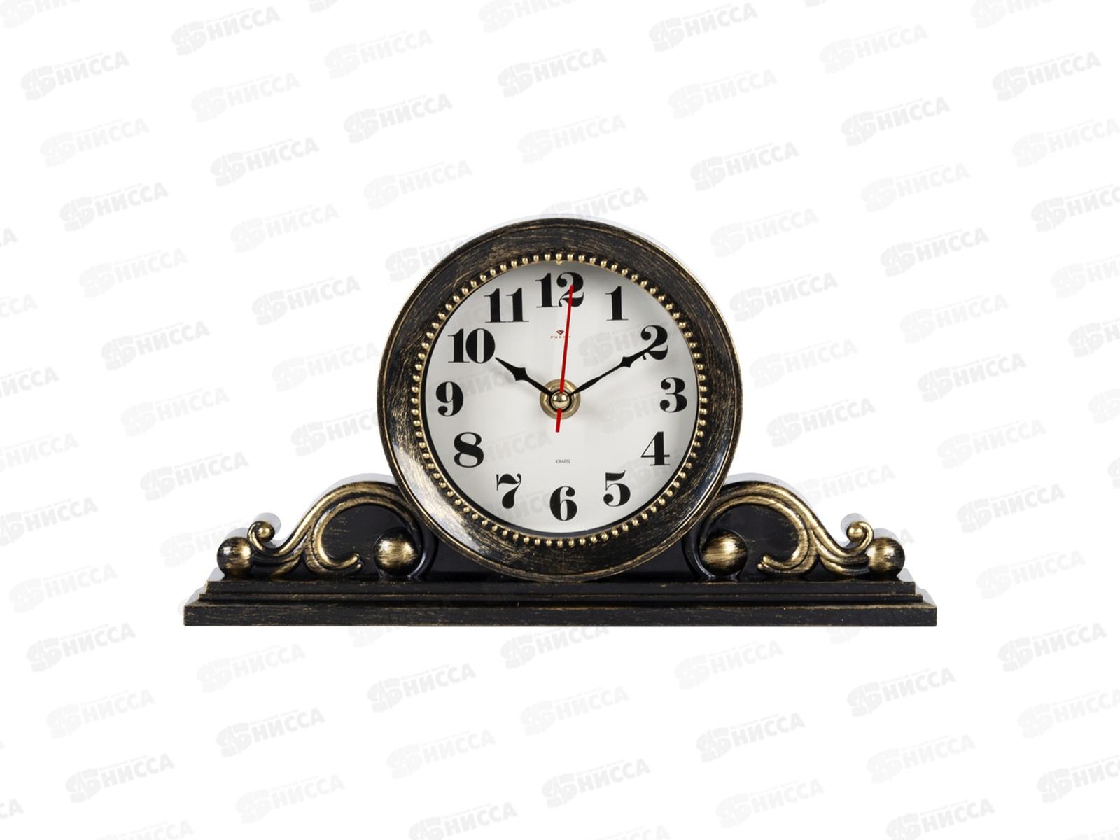 Часы настенные &quot21 Век&quot 2514-001 Классика Рубин корпус черный с золотом