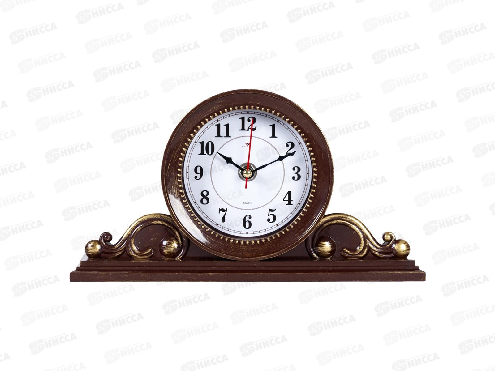 Часы настенные &quot21 Век&quot 2514-005 Классика Рубин корпус коричневый с золотом