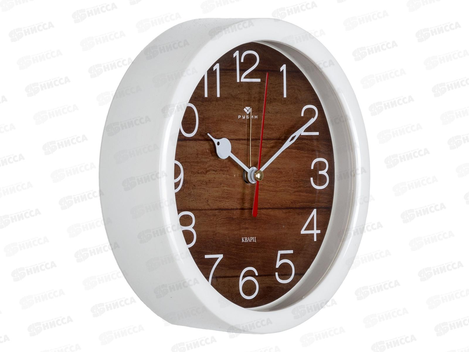 Будильник &quot21 Век&quot Классика Рубин В4-039 Дерево белый