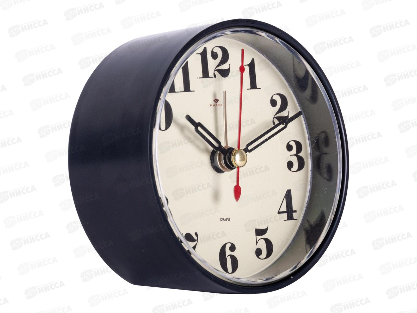 Будильник &quot21 Век" Классика Рубин В7-006 корпус черный