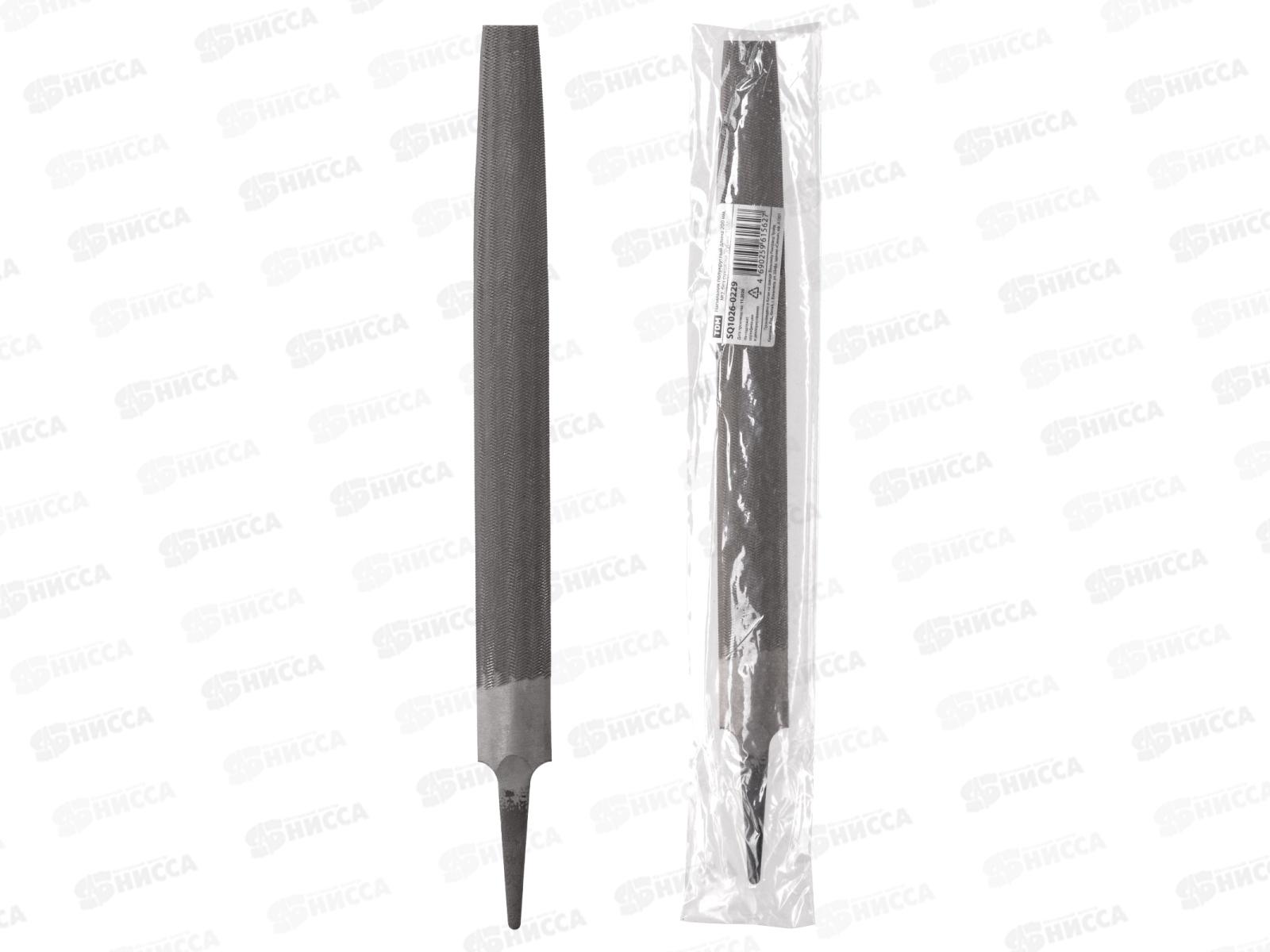 Напильник полукруглый длинна 200мм №2 без рукоятки Рубин TDM 0229