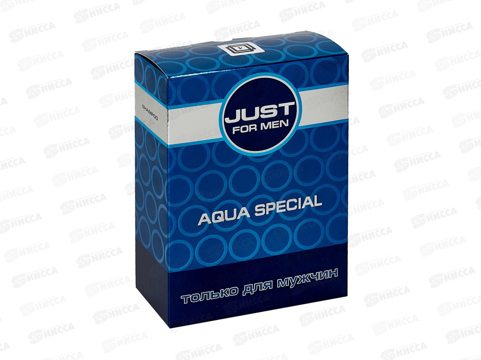 Just For Men Aqua подарочный набор (Шампунь 210мл. + Гель для душа 210мл.) мужской  *12