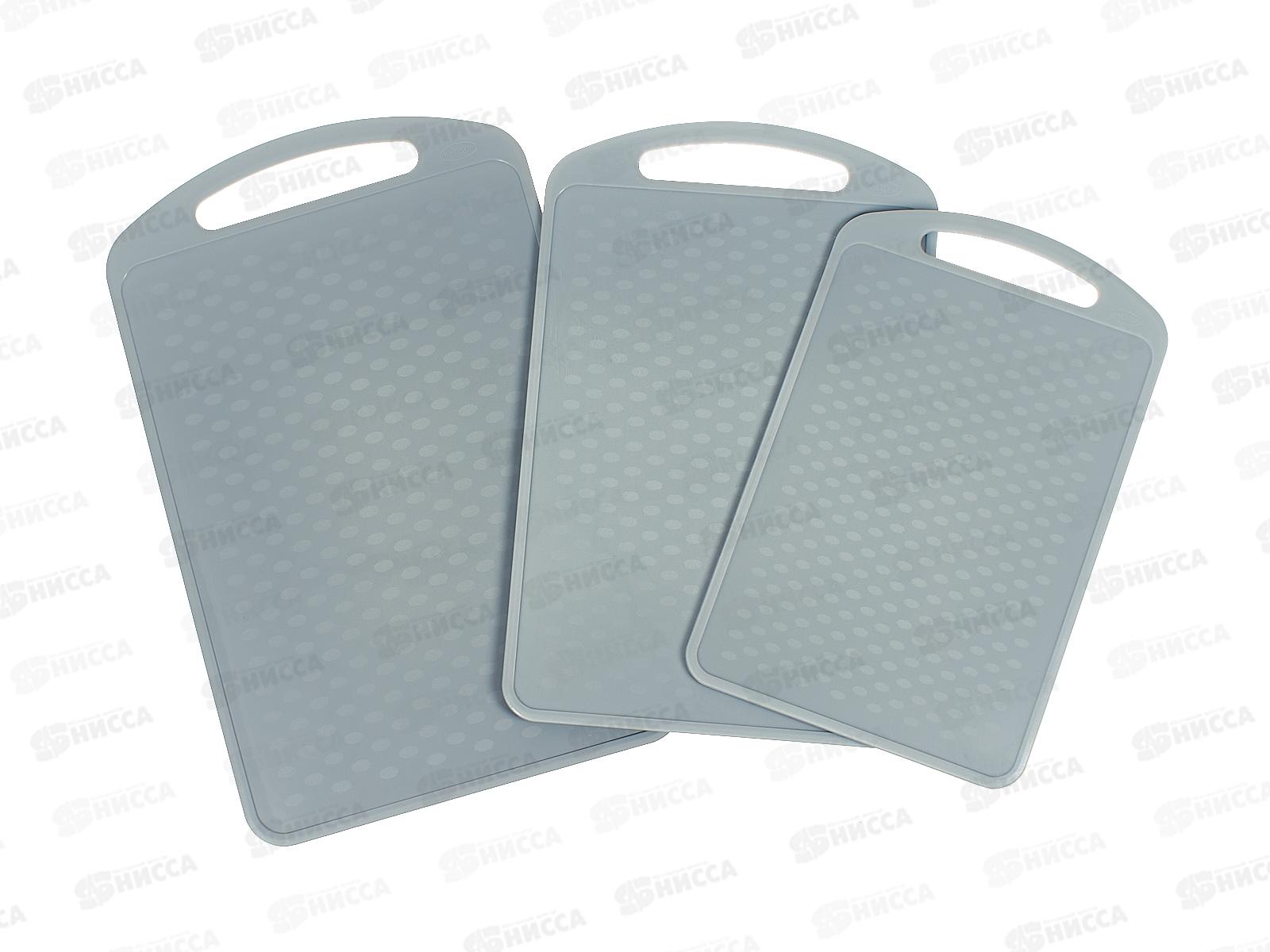 Набор разделочных досок 3шт Серый *18 ИНТ
