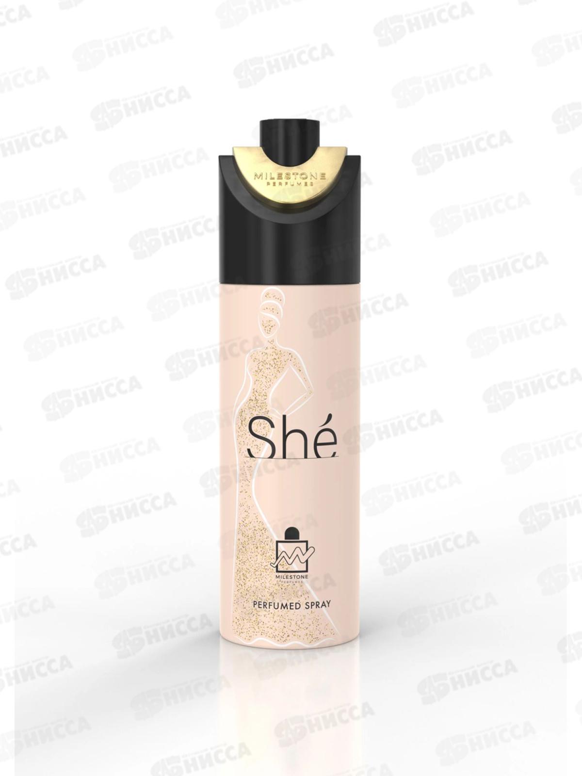 Milestone парфюмированный дезодорант женский She 200мл *12