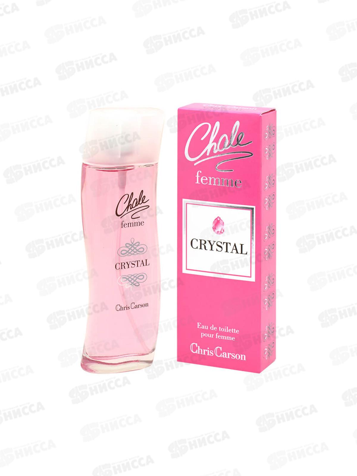 Chale Femme Crystal,  туалетная вода 100мл женская М