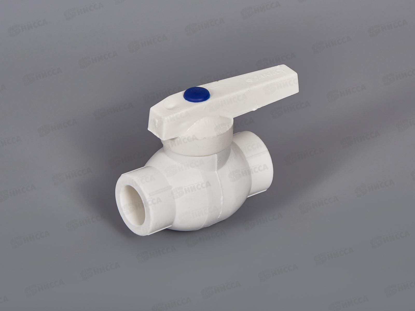 Кран шаровый PP-R белый 20 Jakko    *70