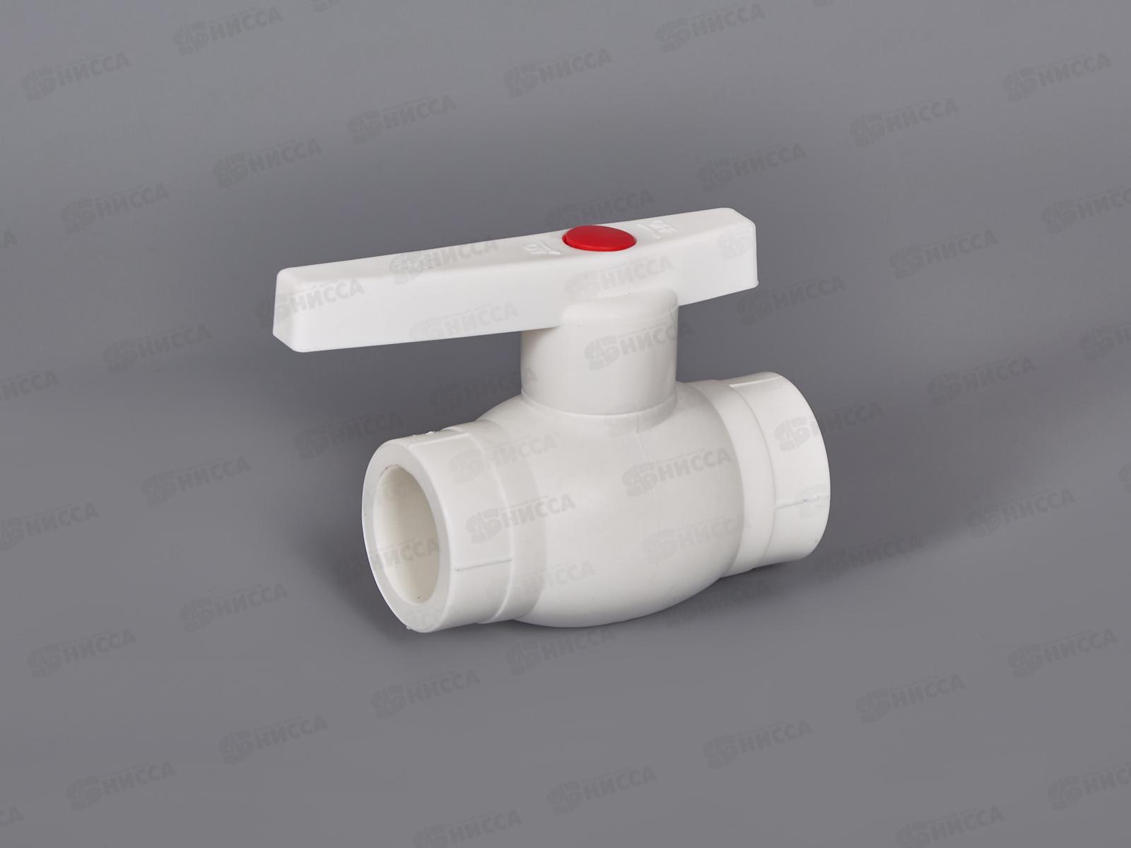 Кран шаровый PP-R белый 25 Jakko