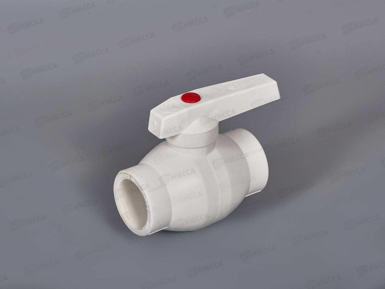 Кран шаровый PP-R белый 32 Jakko