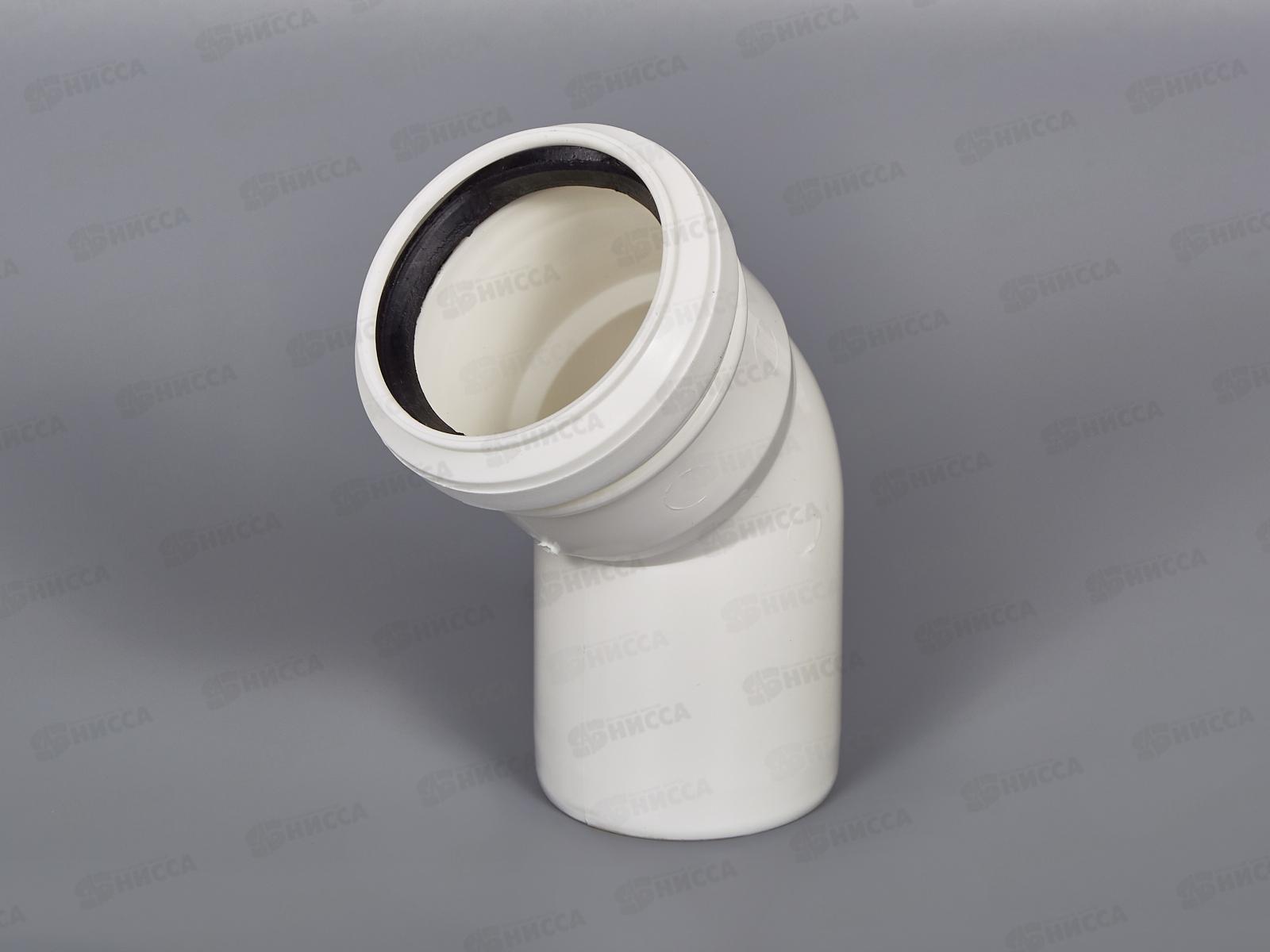 Отвод канализационный 45 градусов  50 Jakko Prestige