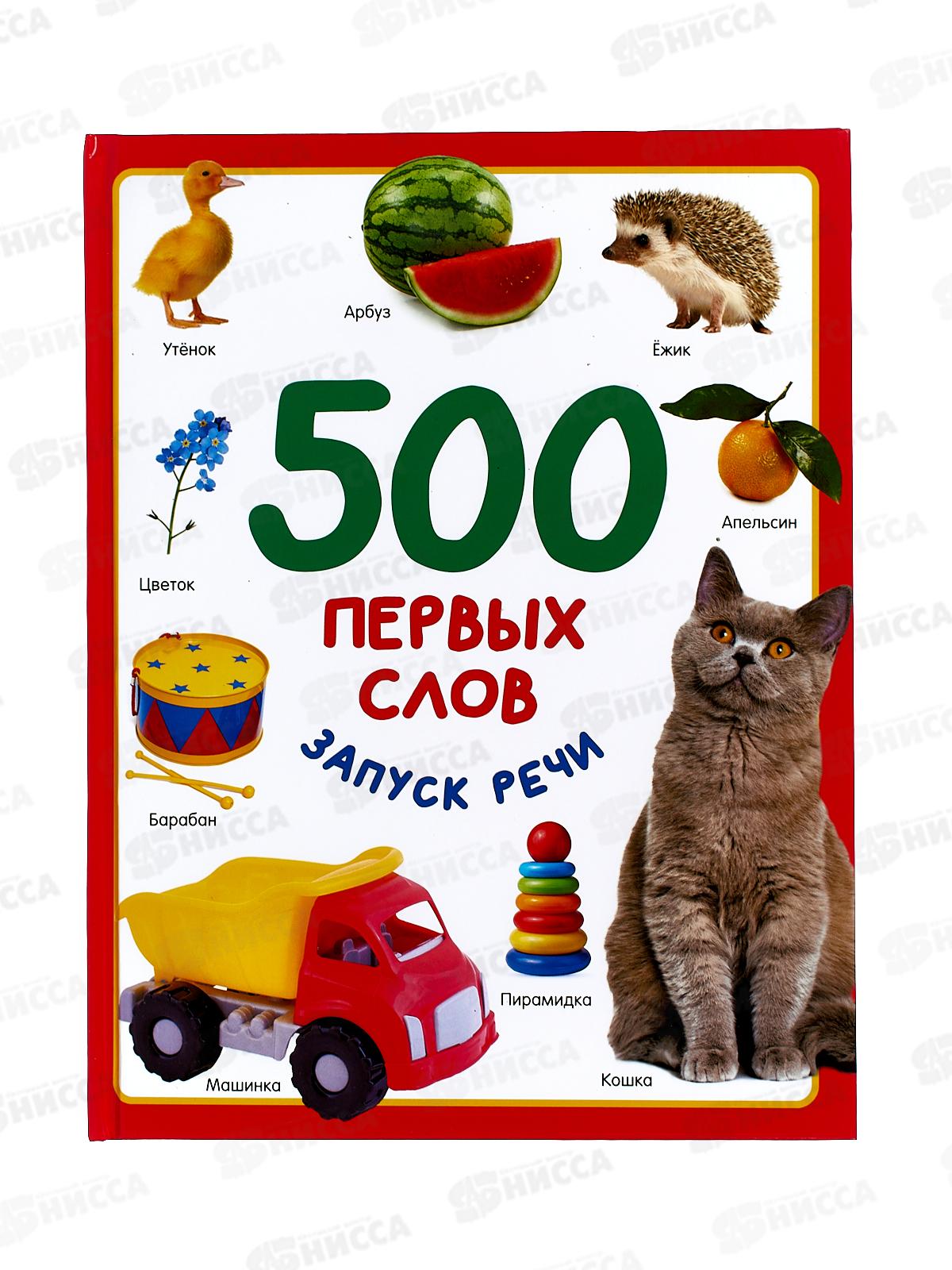 Книга АСТ 500 первых слов, Дмитриева В.Г. 1567-3  *18